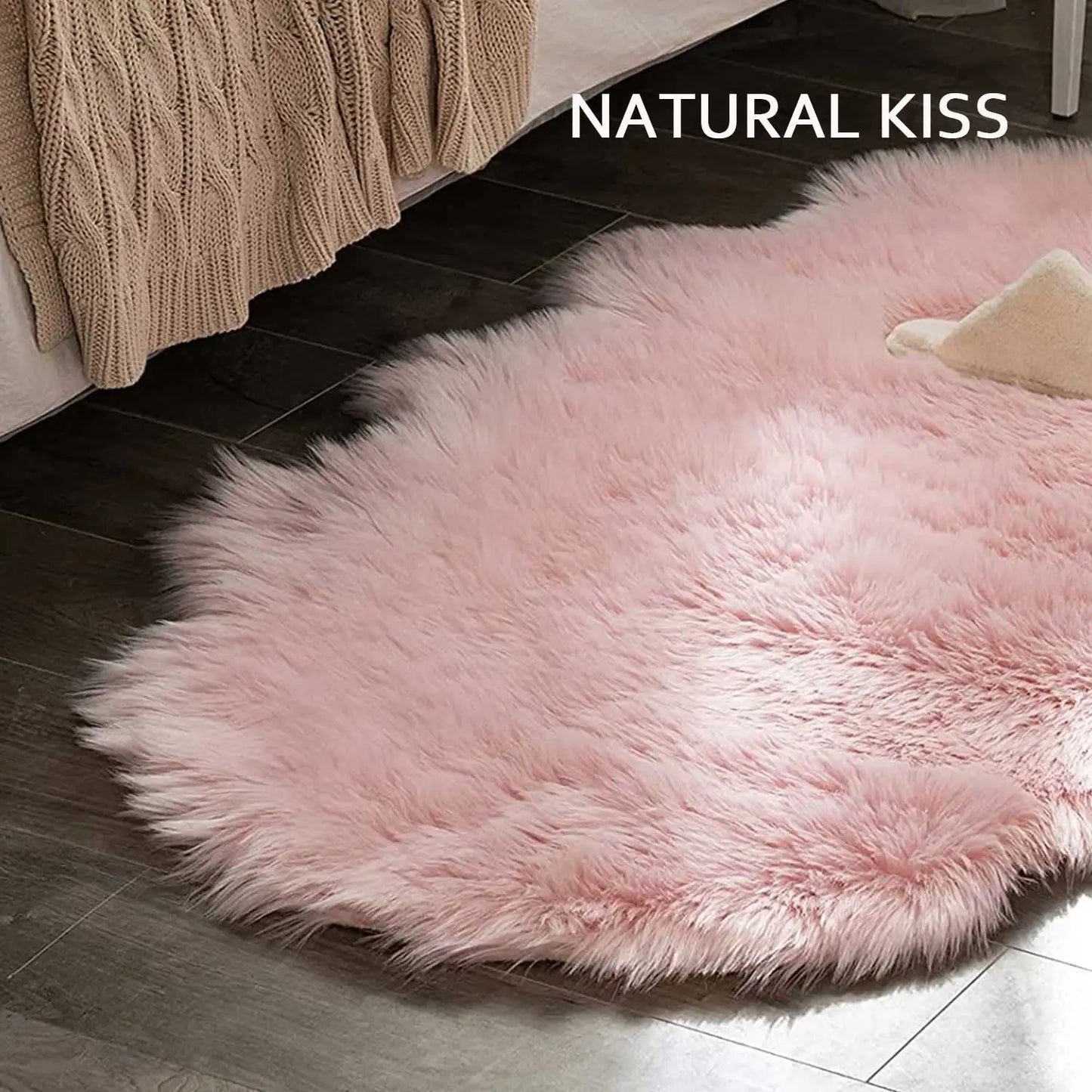 Fur Faux Sheepskin Soft Carpet Washable Seat Mats For Floor Fluffy Rugs Hairy Warm For Living Room Bedroom Chairs Sofas Cover