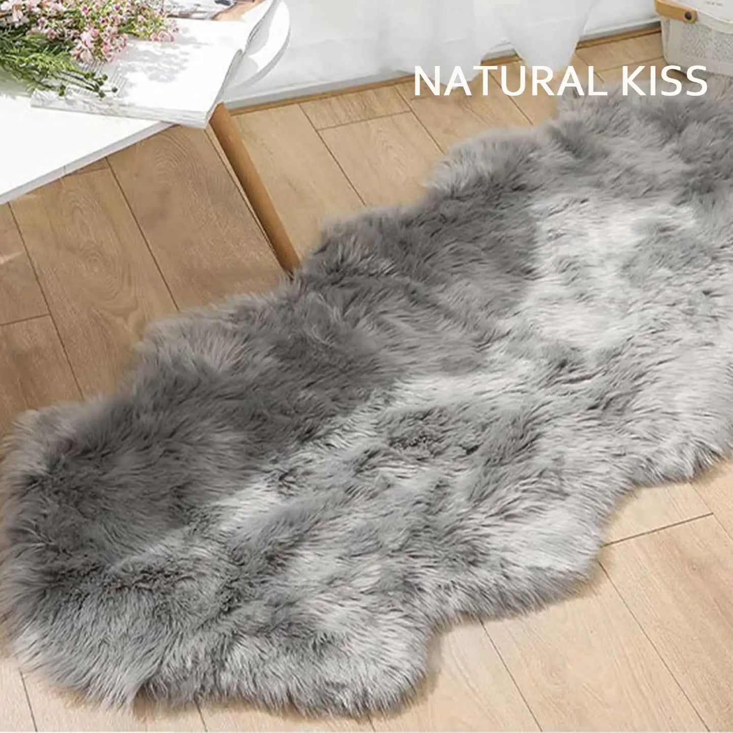 Fur Faux Sheepskin Soft Carpet Washable Seat Mats For Floor Fluffy Rugs Hairy Warm For Living Room Bedroom Chairs Sofas Cover